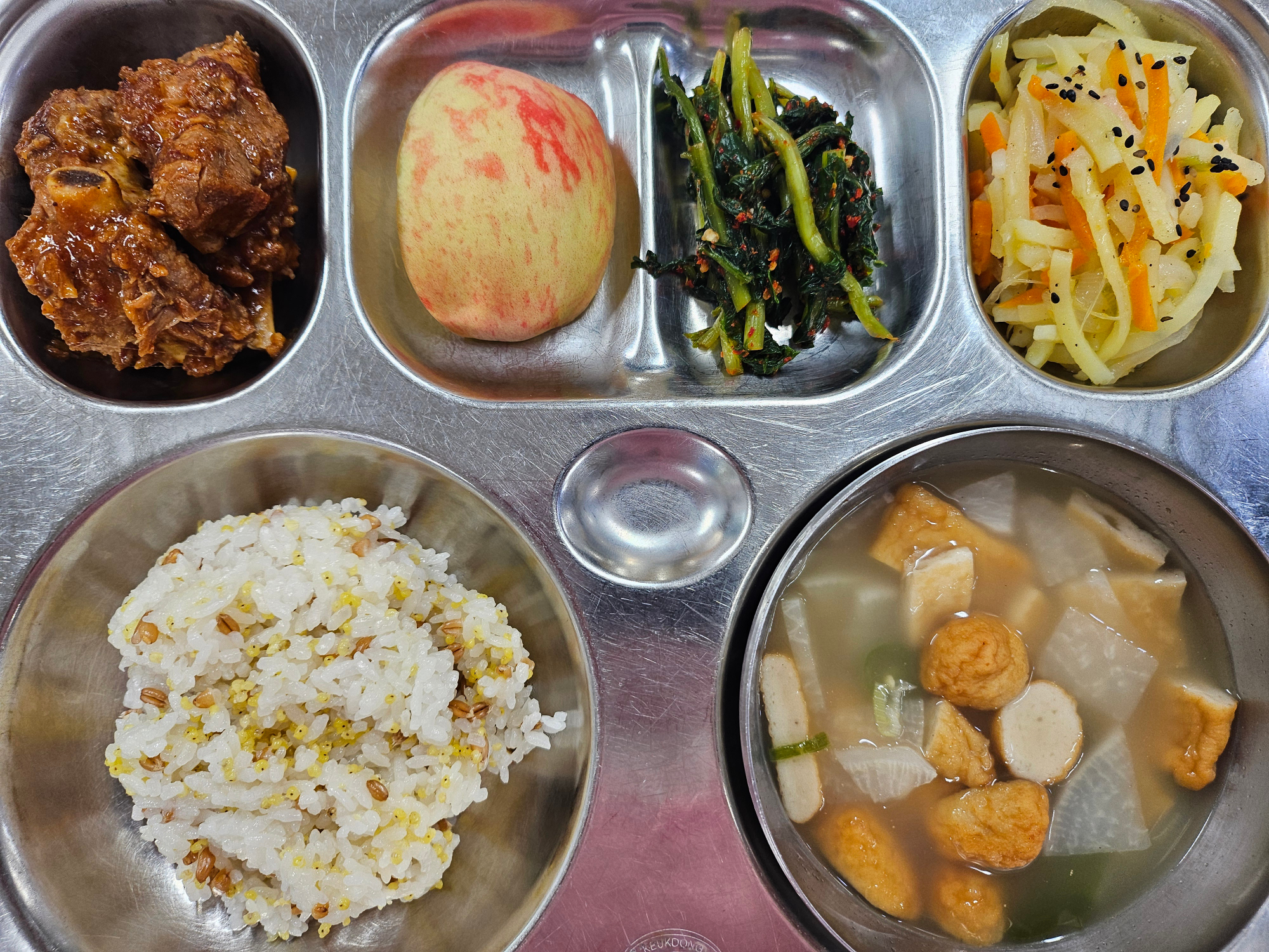 중식 식단 이미지