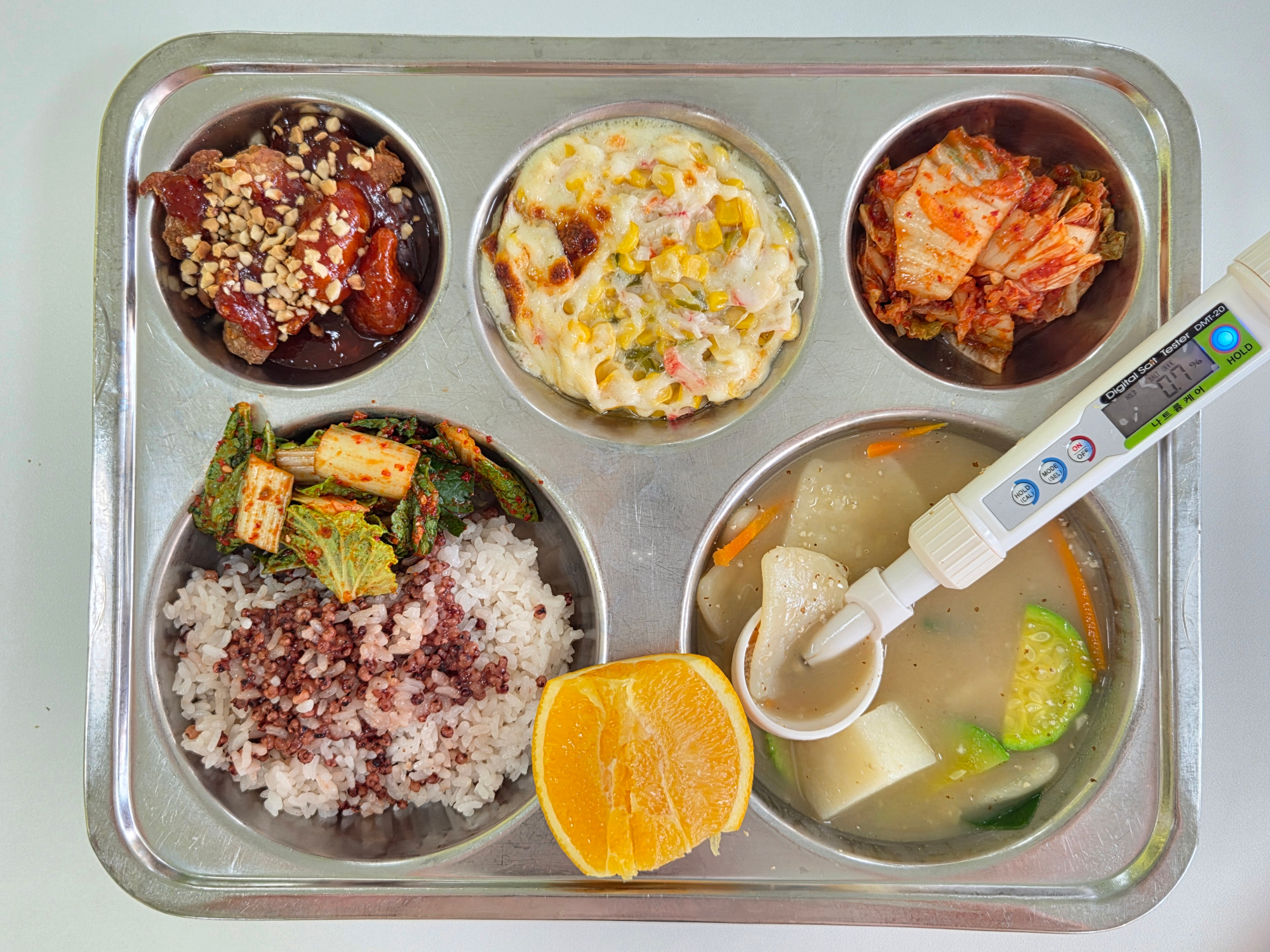중식 식단 이미지