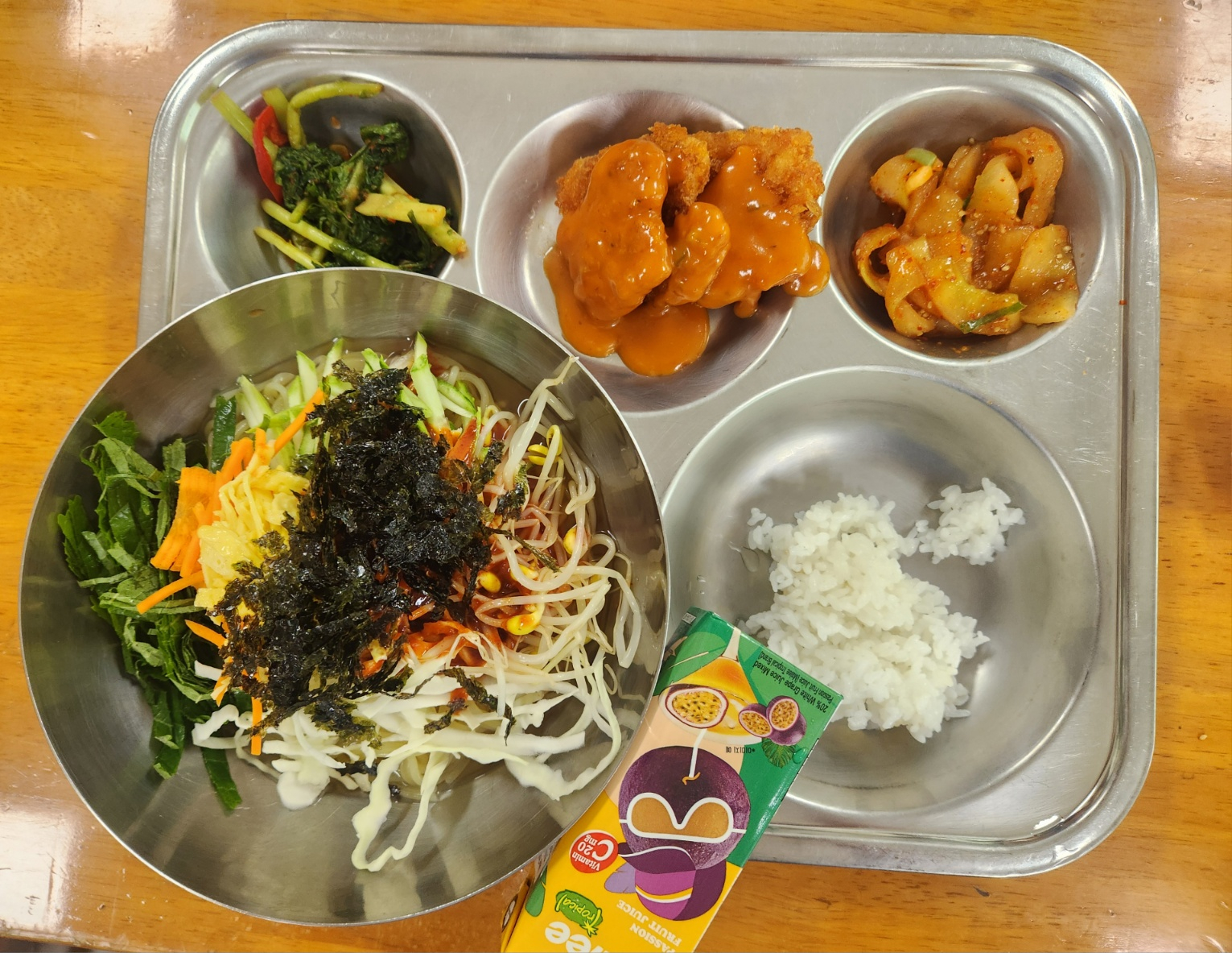 중식 식단 이미지
