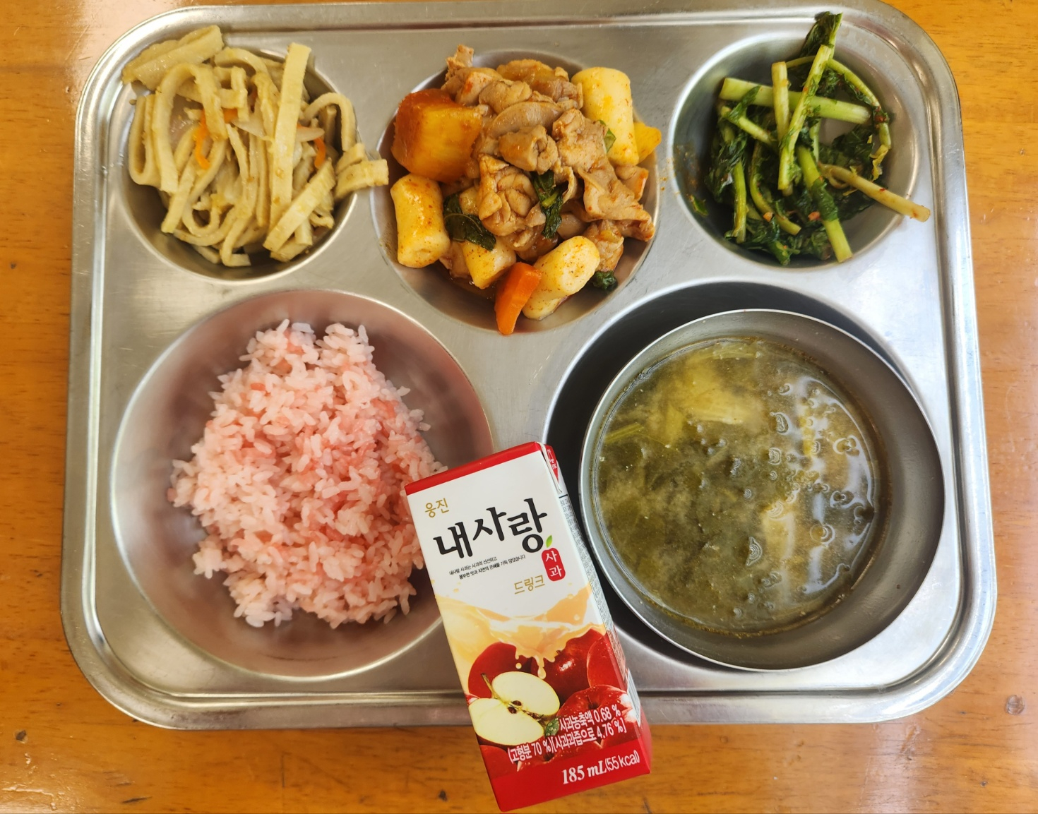중식 식단 이미지