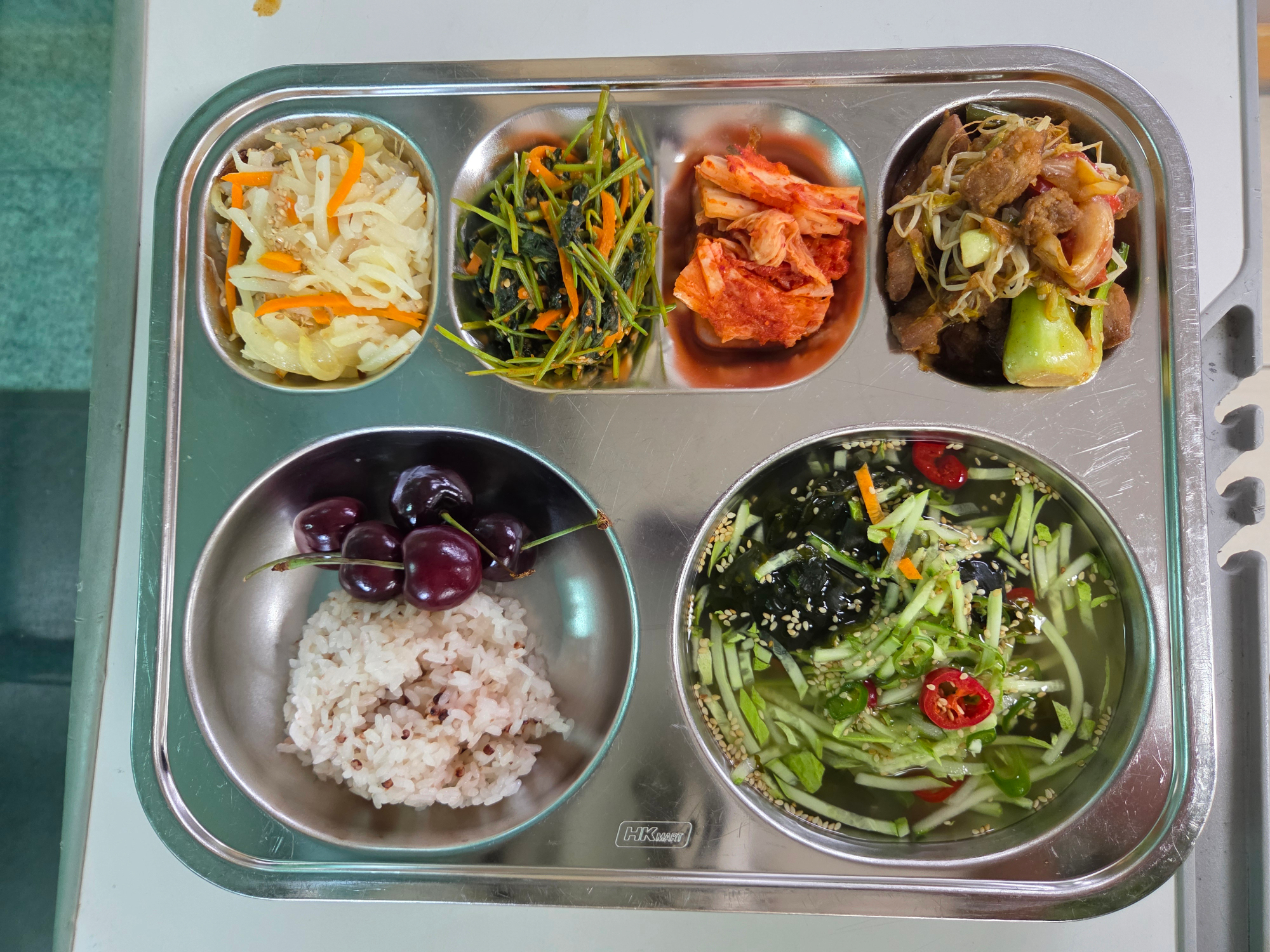 중식 식단 이미지