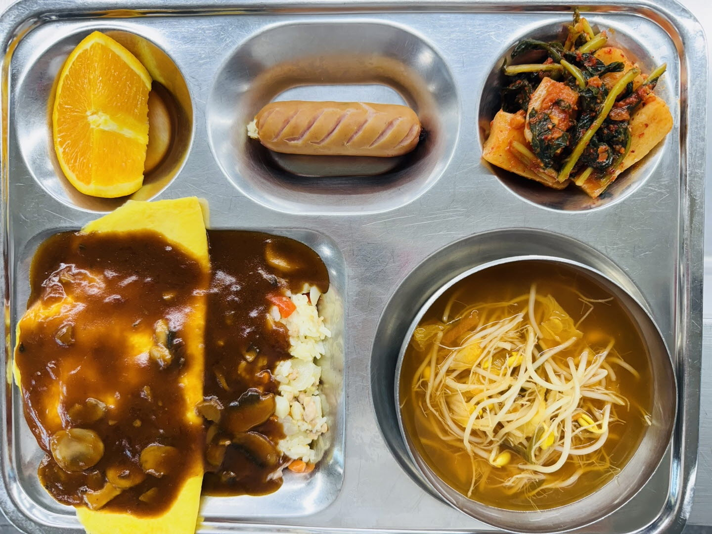 석식 식단 이미지