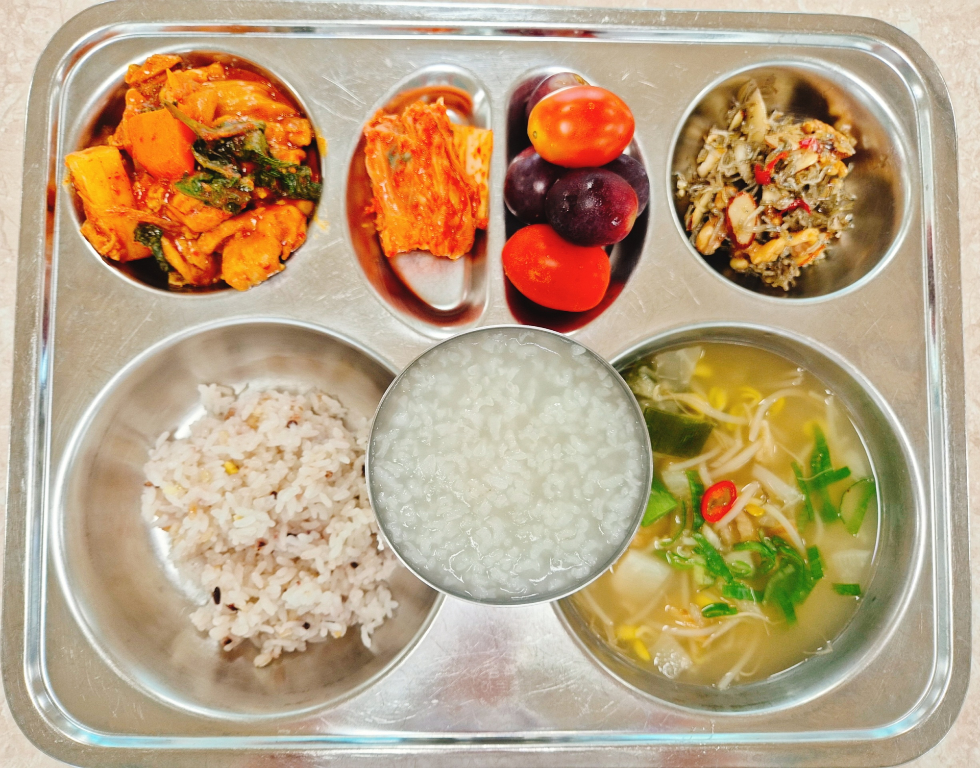 중식 식단 이미지
