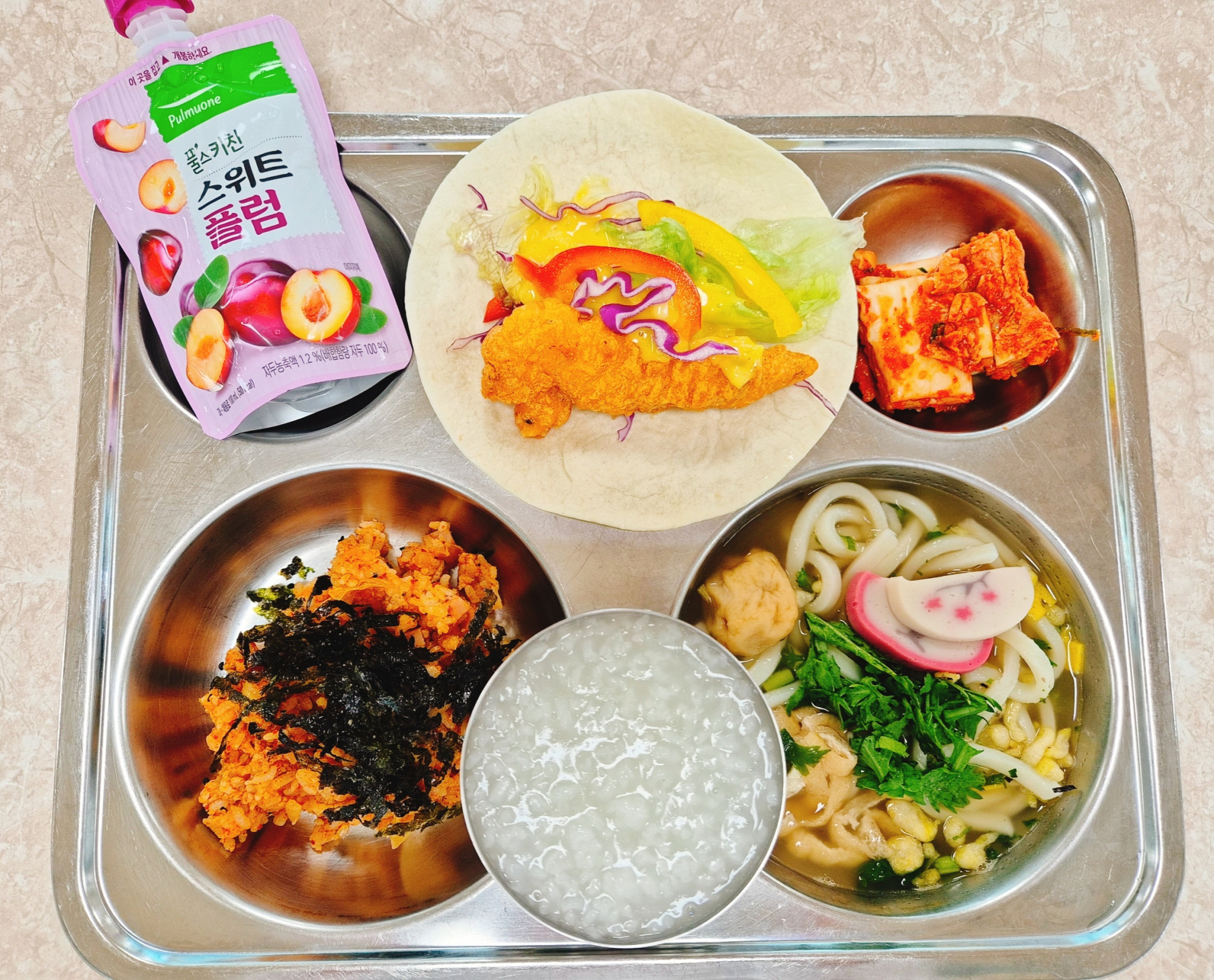 중식 식단 이미지