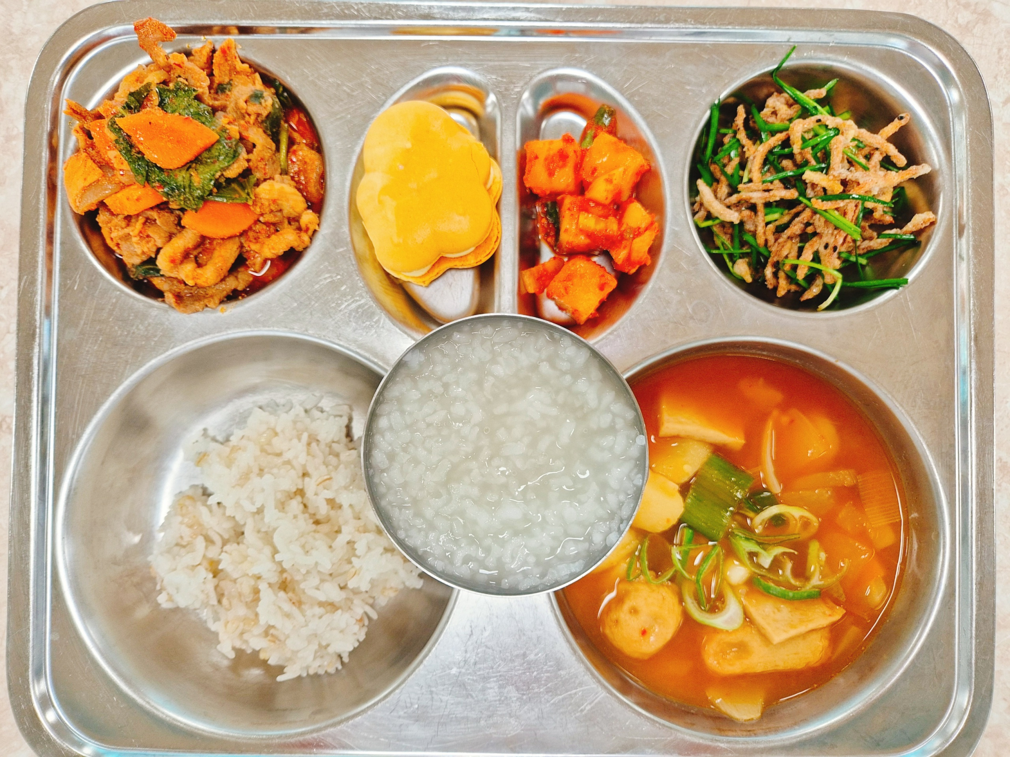 중식 식단 이미지