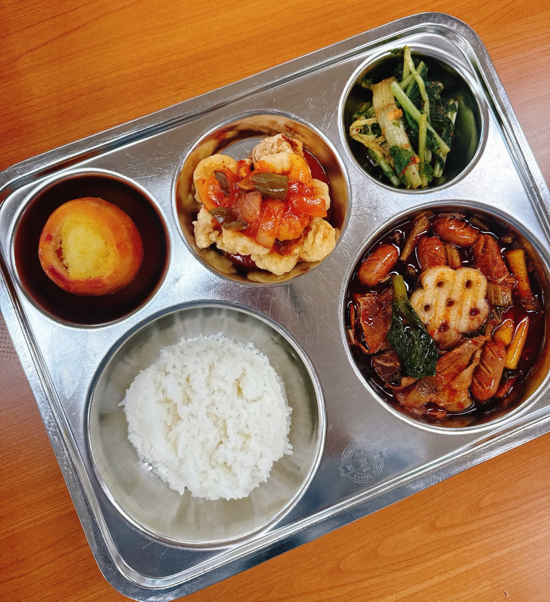 중식 식단 이미지
