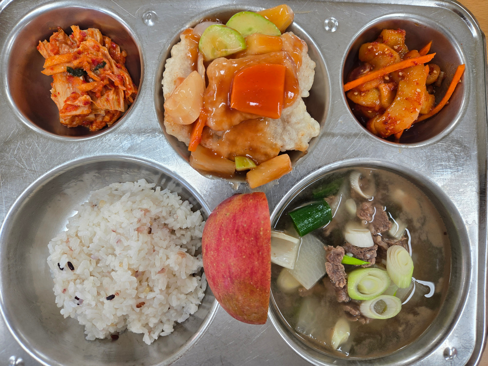 중식 식단 이미지