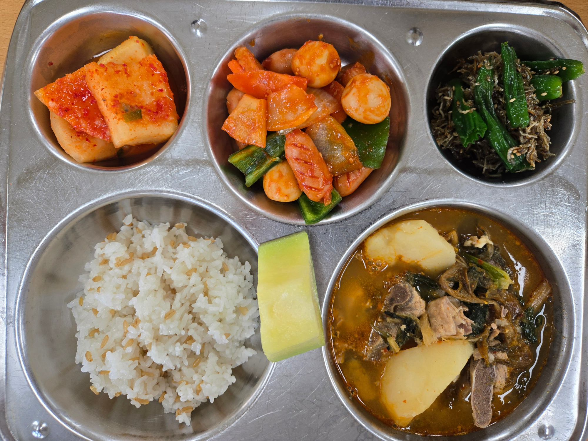 중식 식단 이미지