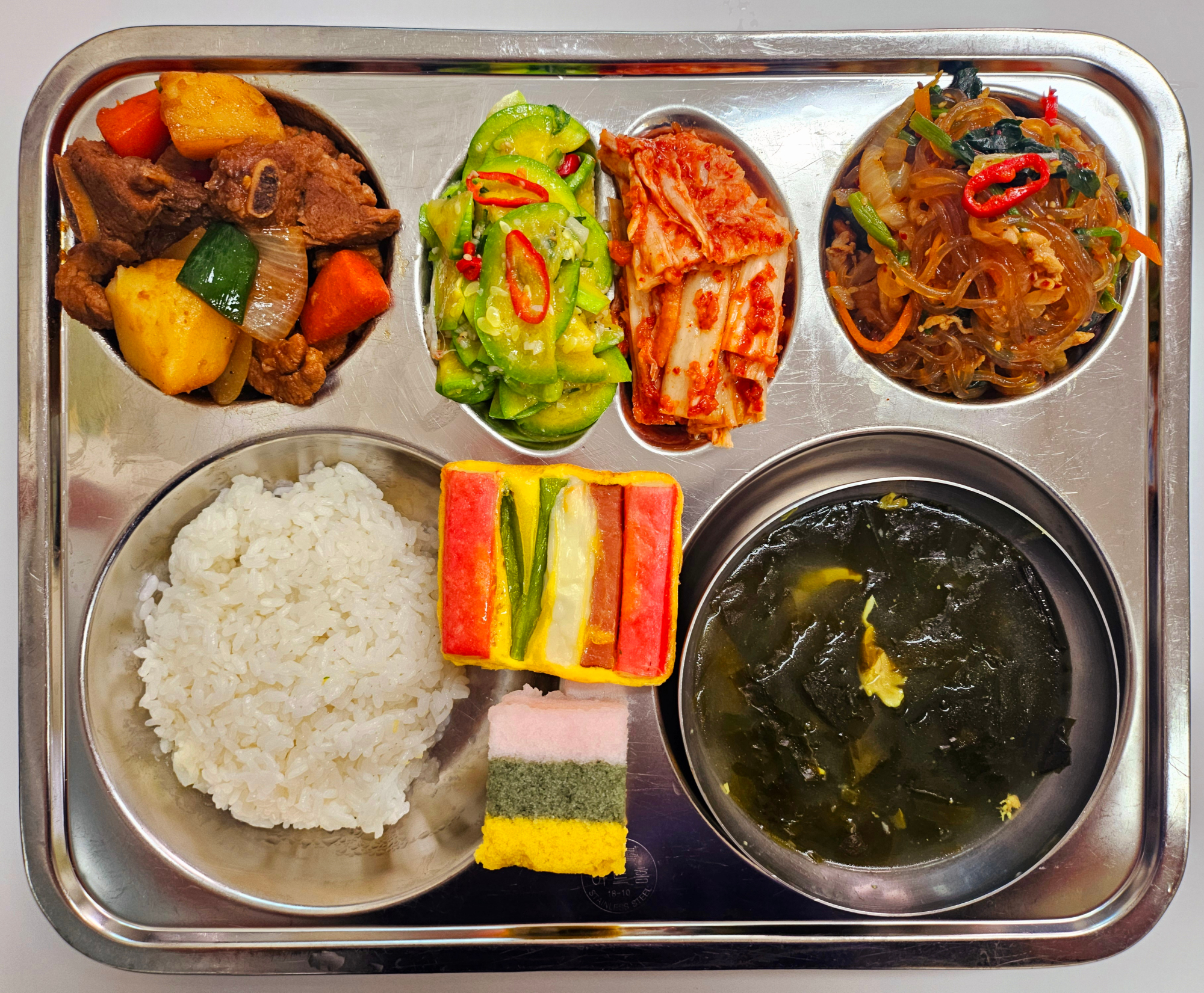 중식 식단 이미지