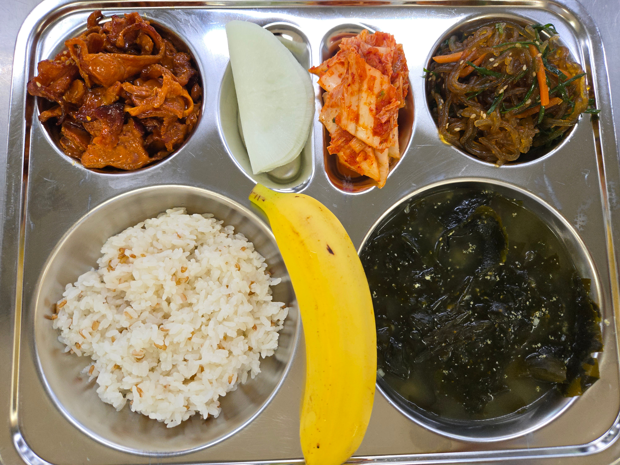 중식 식단 이미지