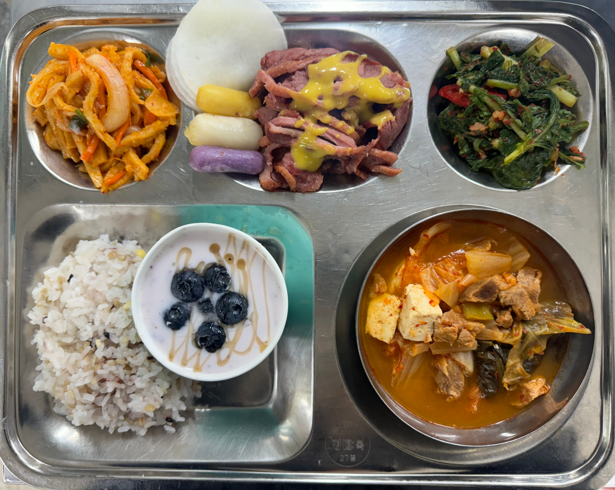 중식 식단 이미지