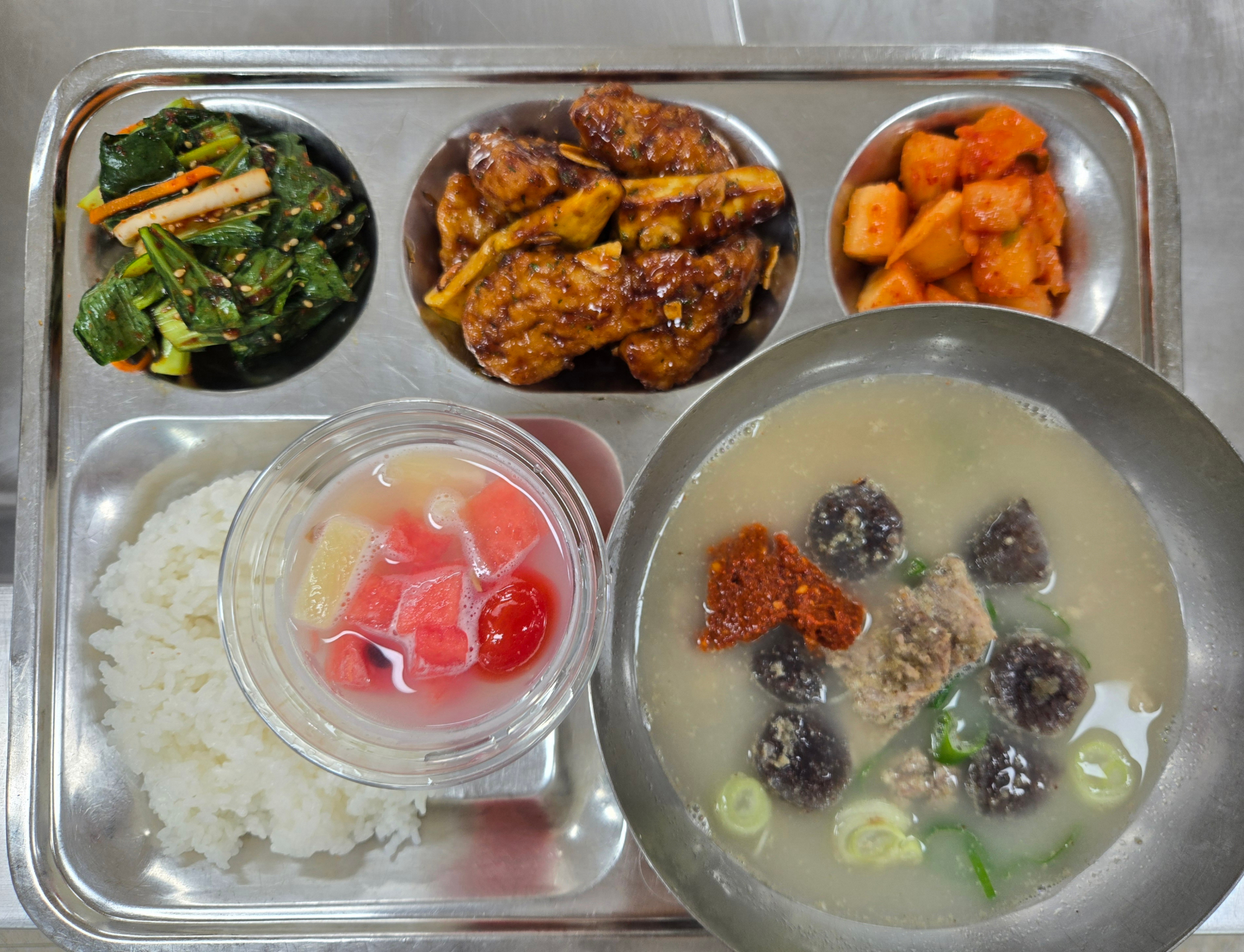 중식 식단 이미지