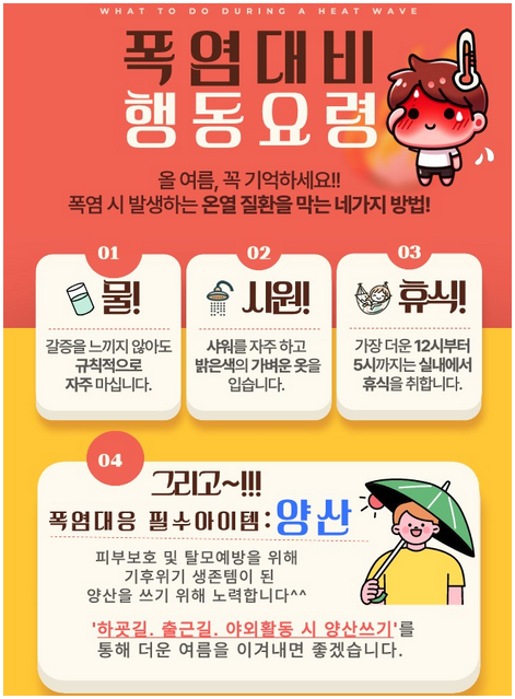 폭염대비 행동요령