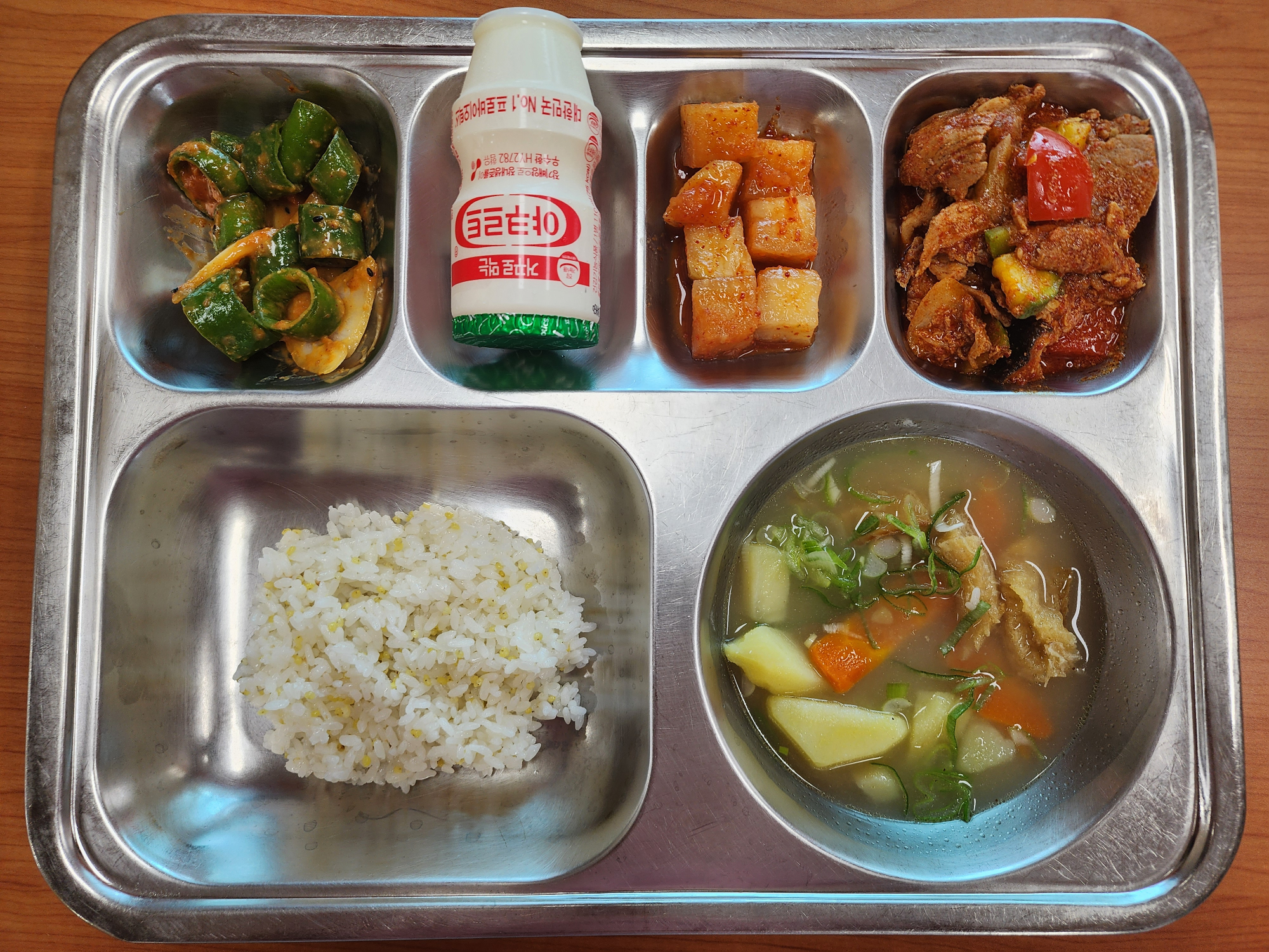 중식 식단 이미지