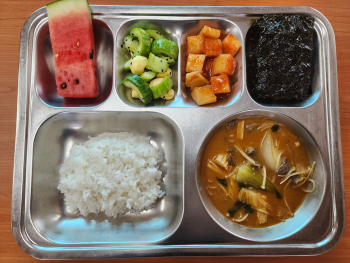 중식 식단 이미지