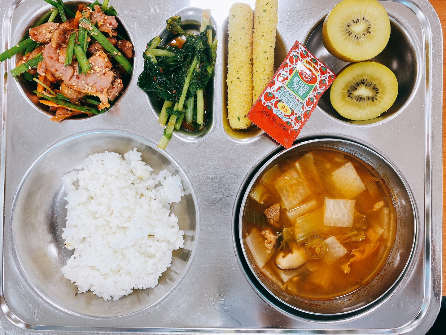 중식 식단 이미지