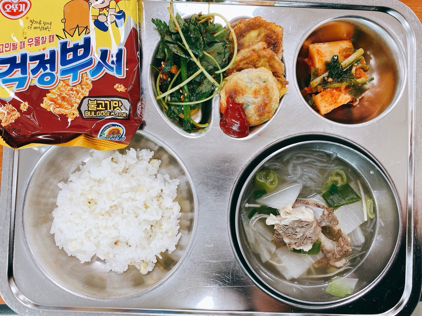중식 식단 이미지