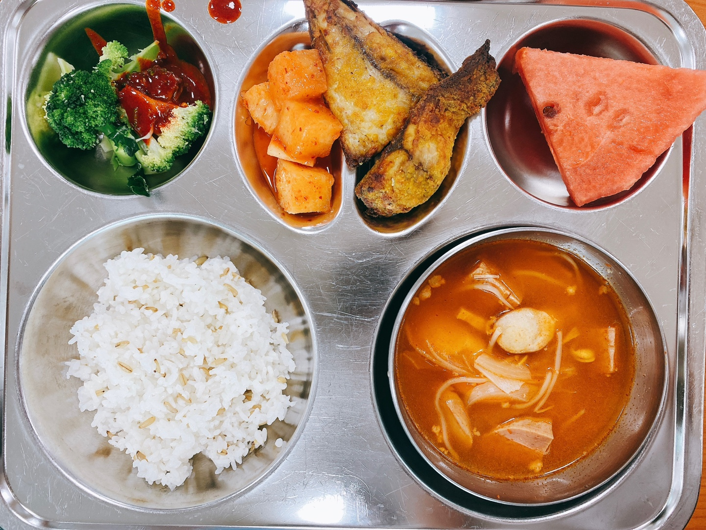 중식 식단 이미지