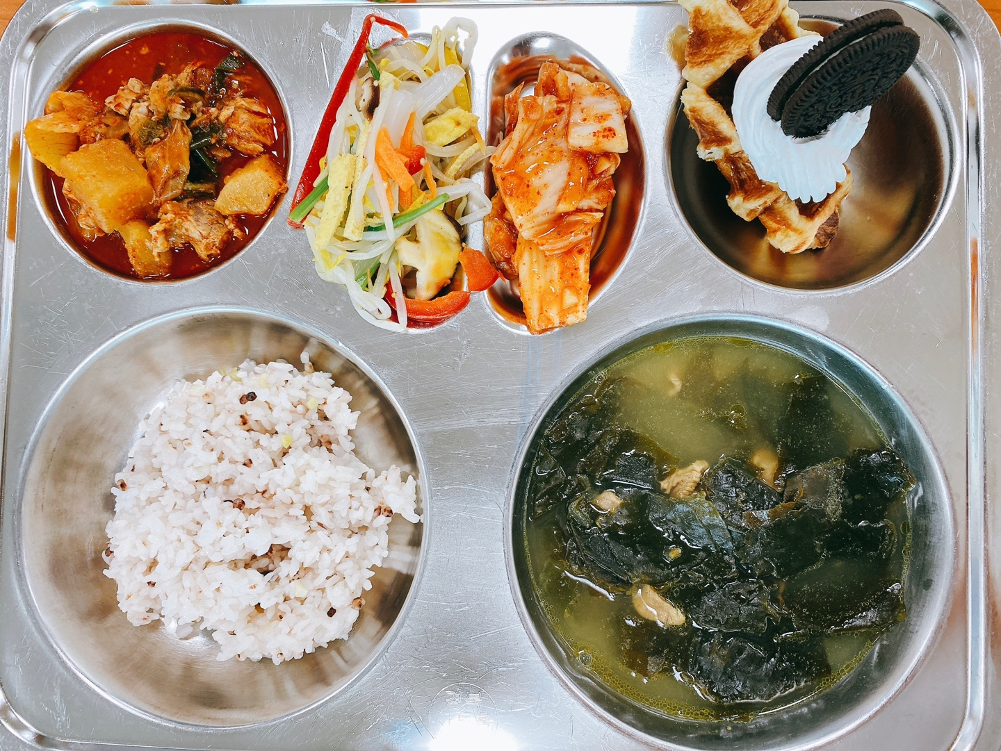 중식 식단 이미지