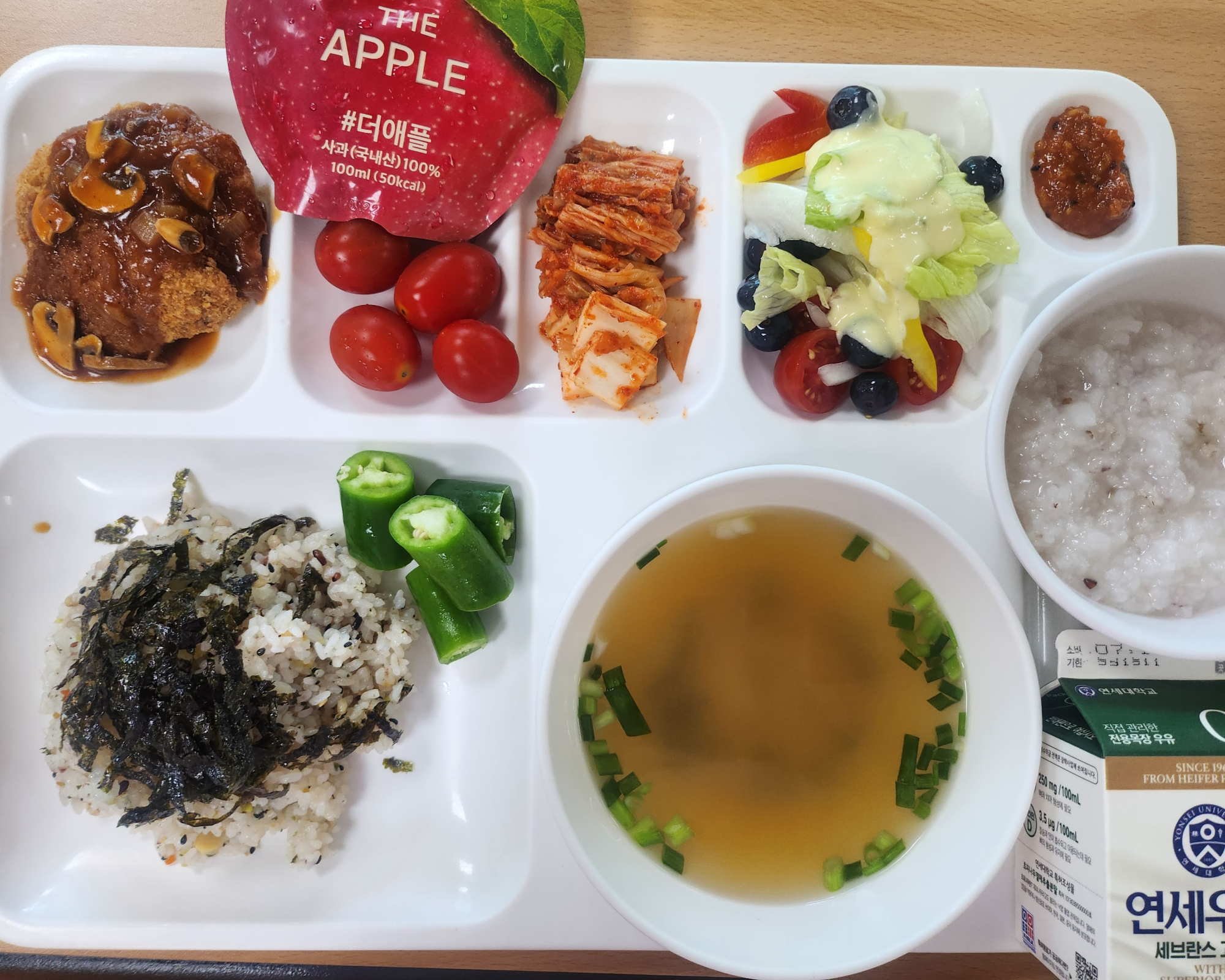 중식 식단 이미지