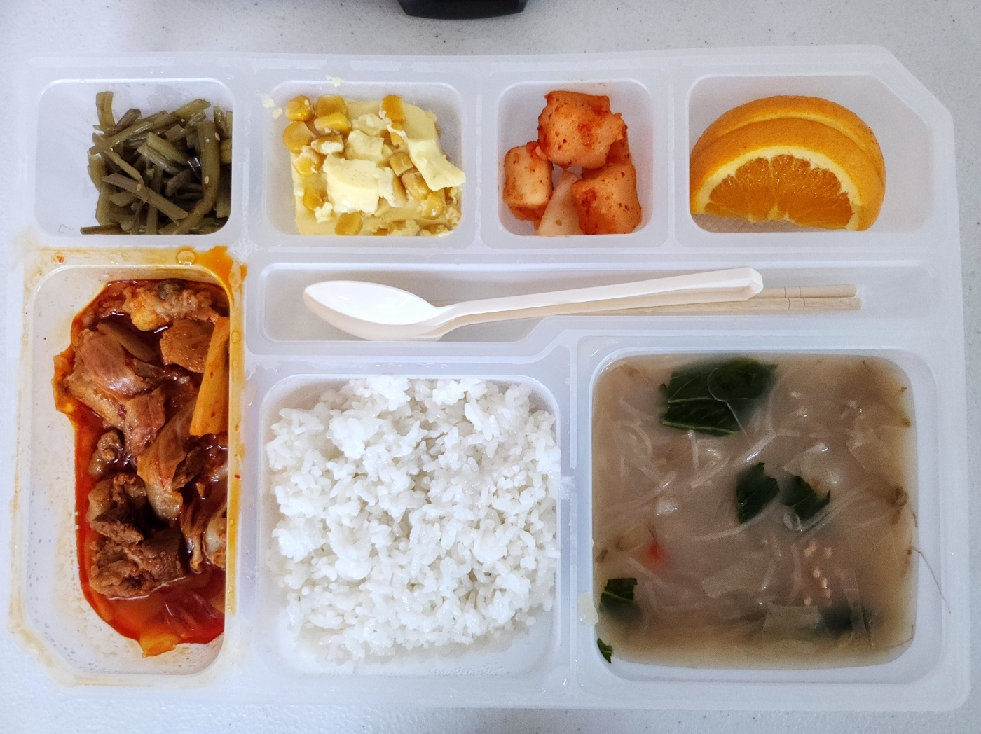 중식 식단 이미지