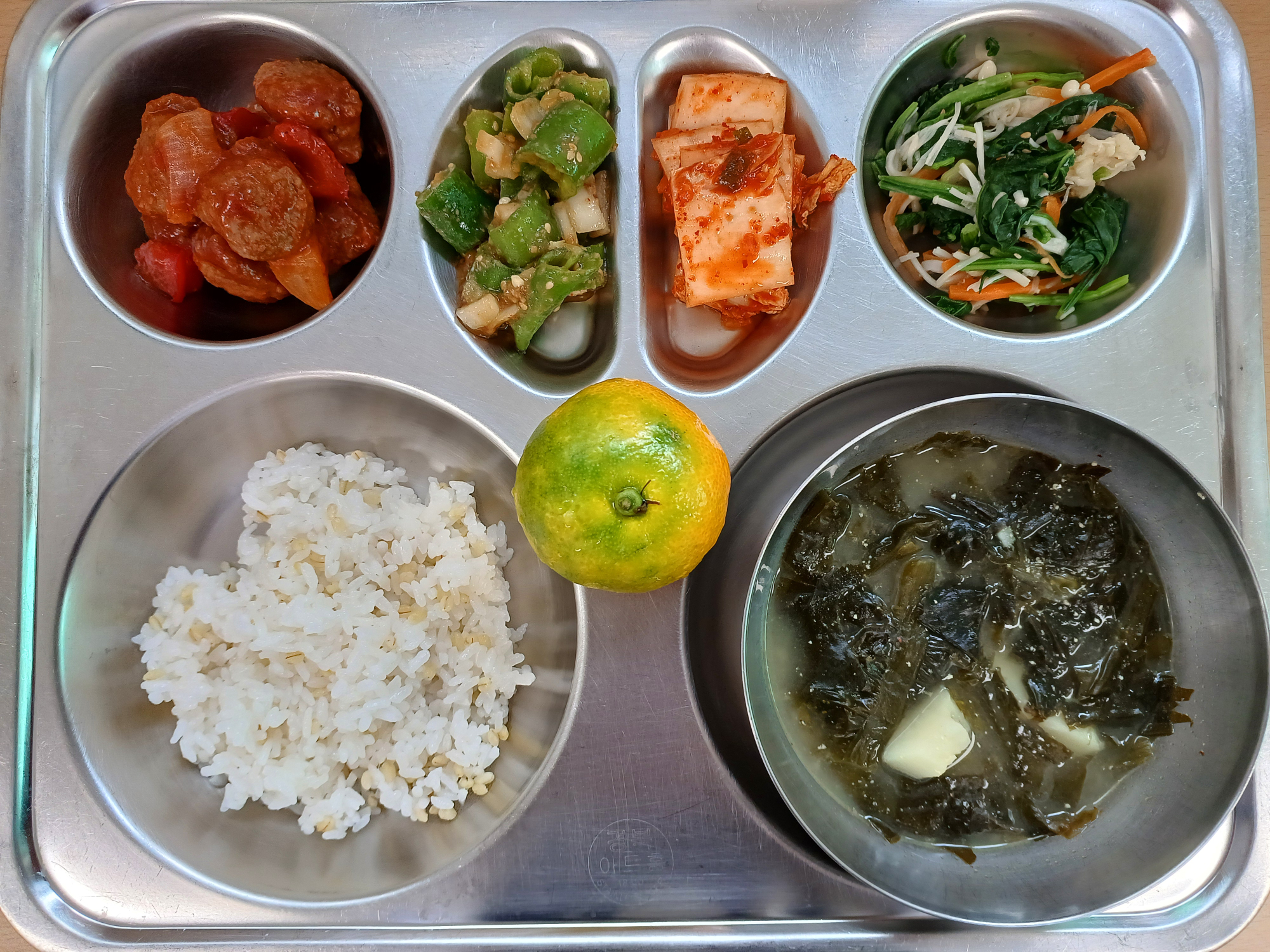 중식 식단 이미지