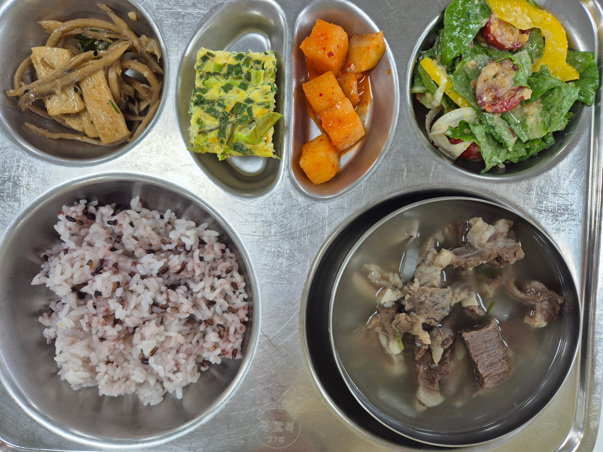 중식 식단 이미지