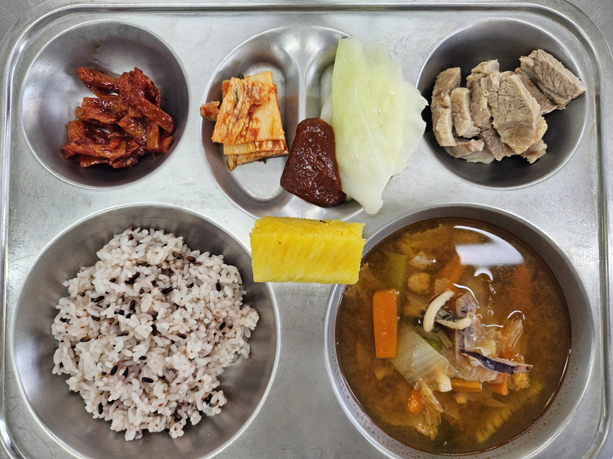 중식 식단 이미지