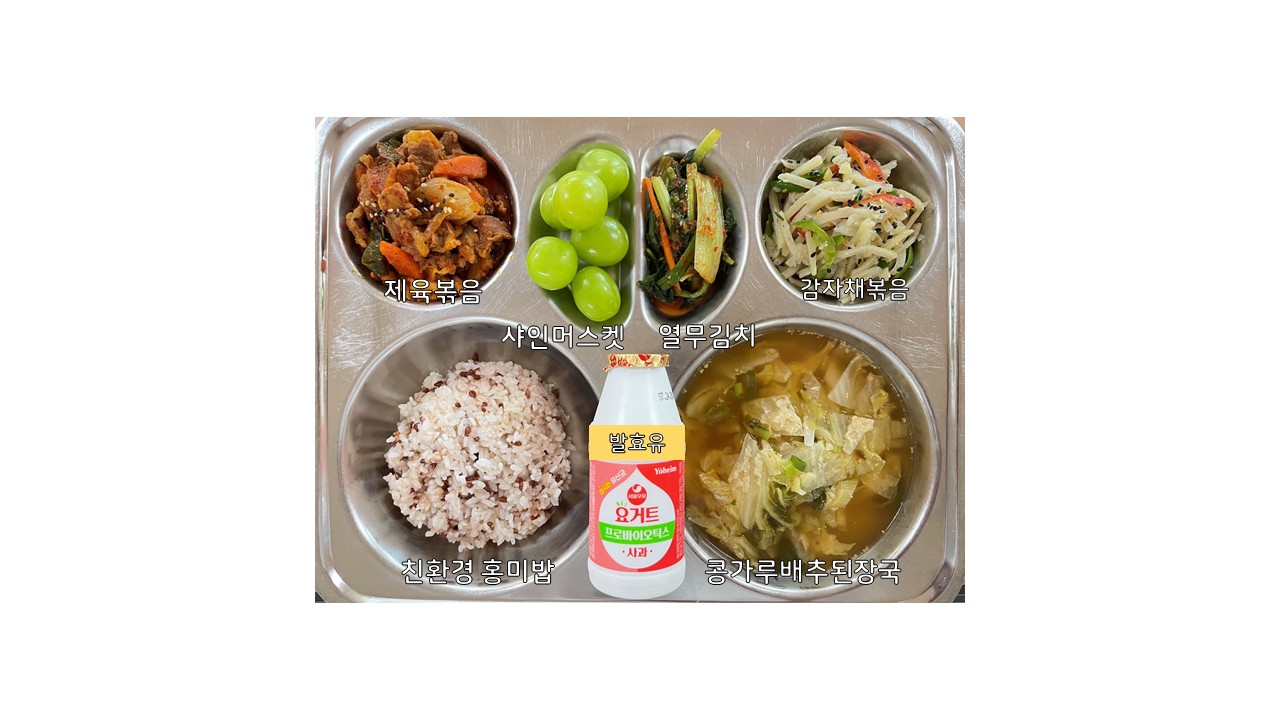 식단게시서식