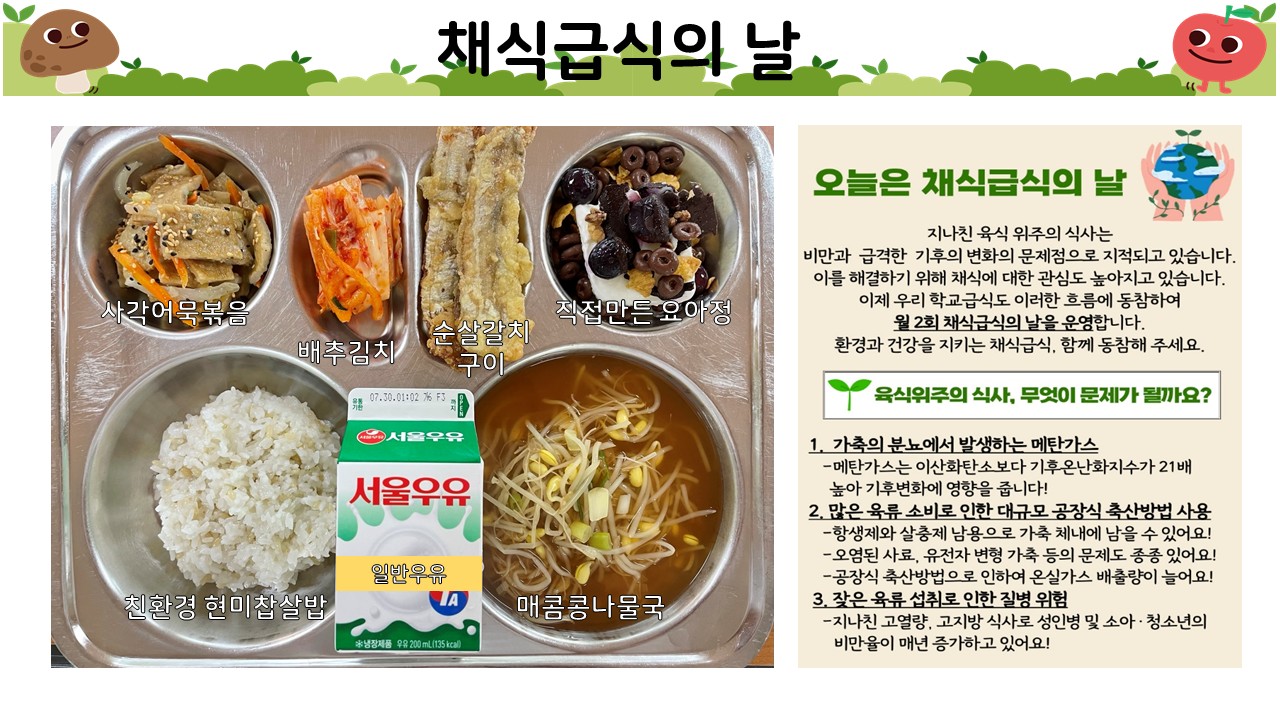 식단게시서식