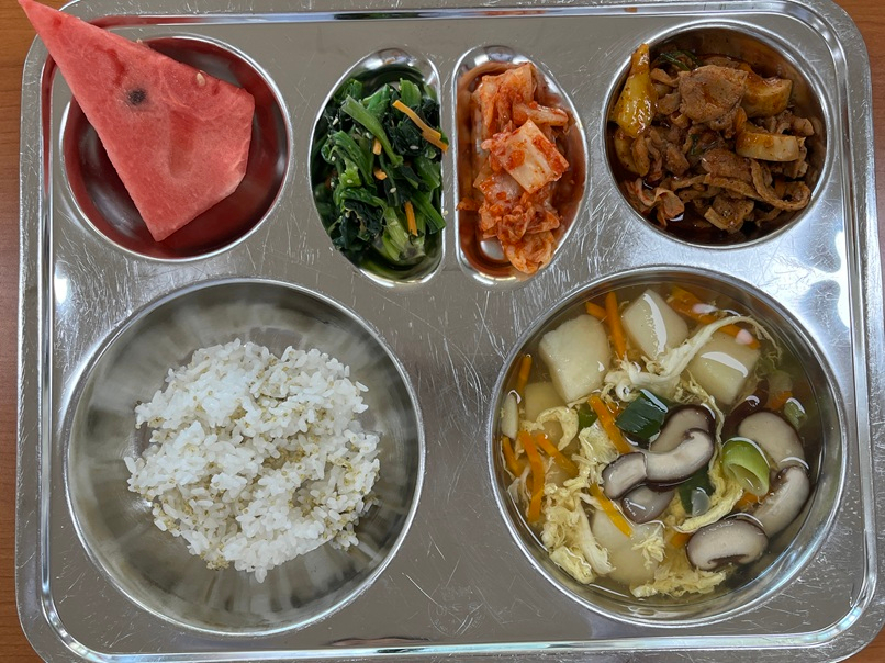 중식 식단 이미지