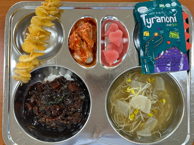중식 식단 이미지