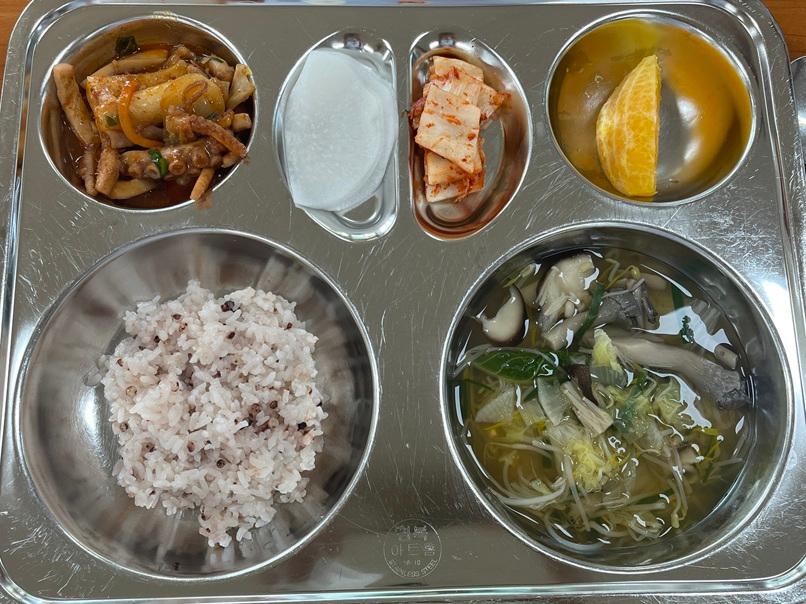 중식 식단 이미지