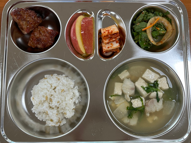 중식 식단 이미지