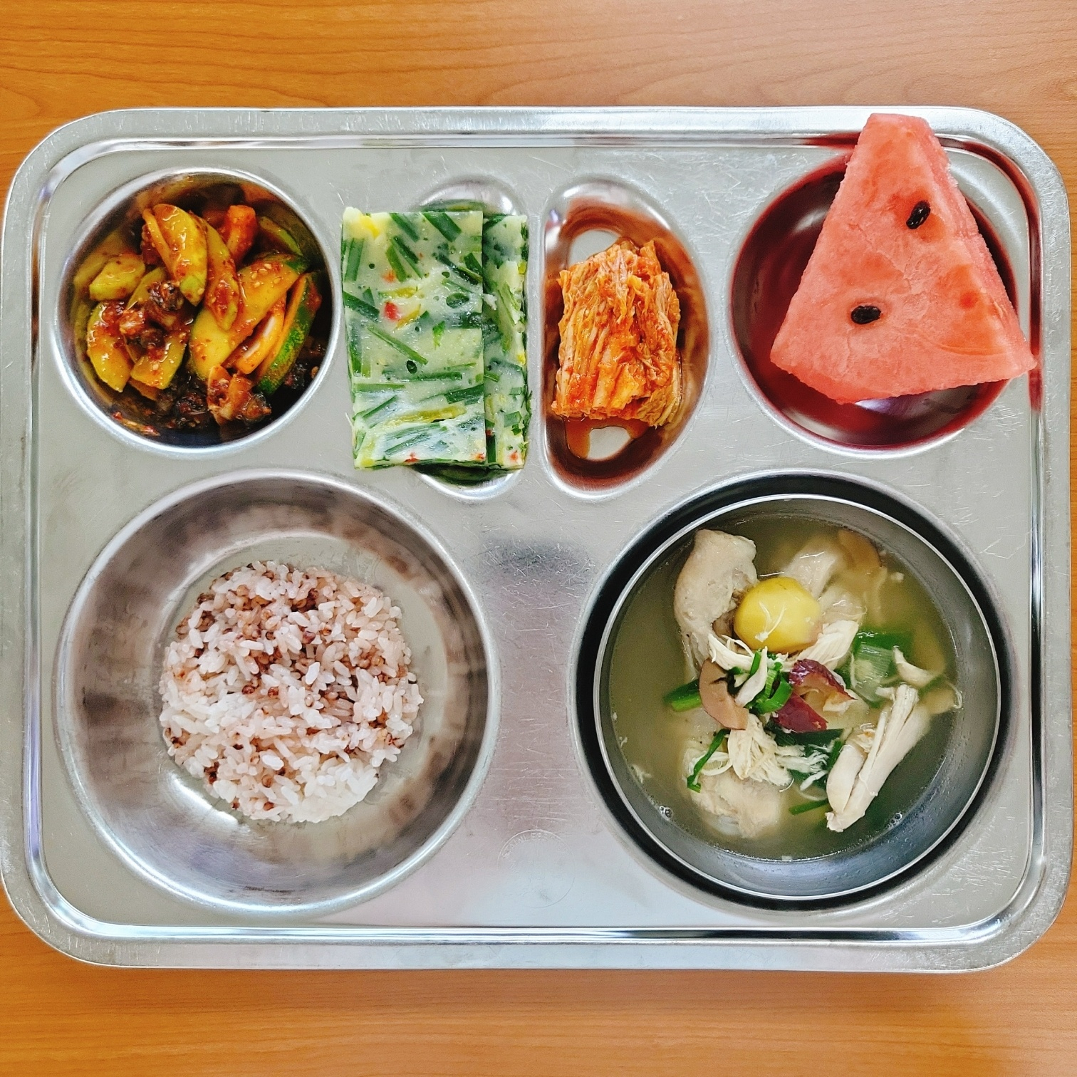 중식 식단 이미지