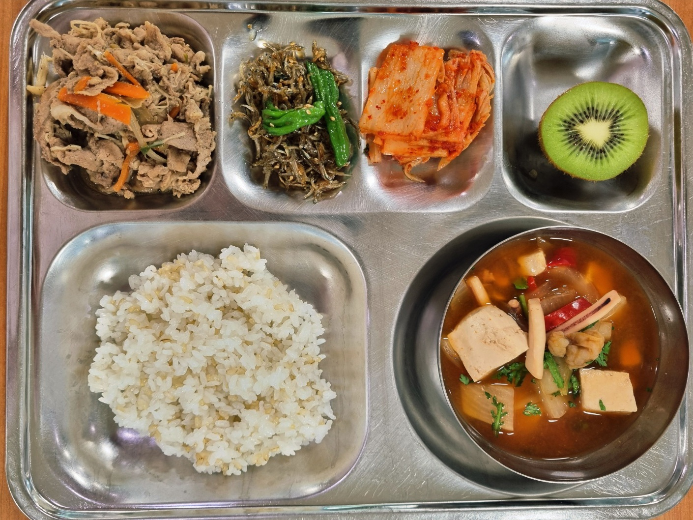 조식 식단 이미지