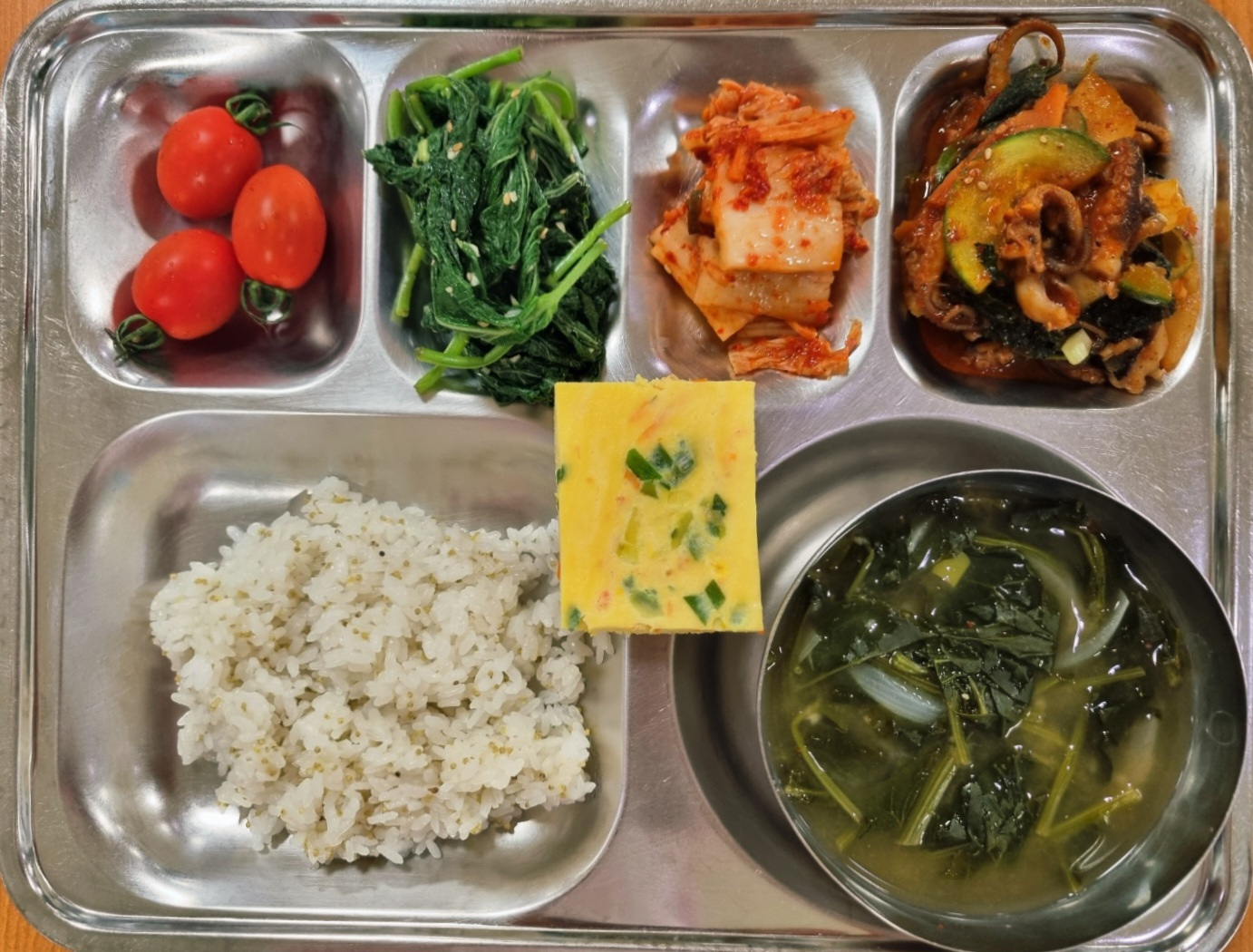 조식 식단 이미지
