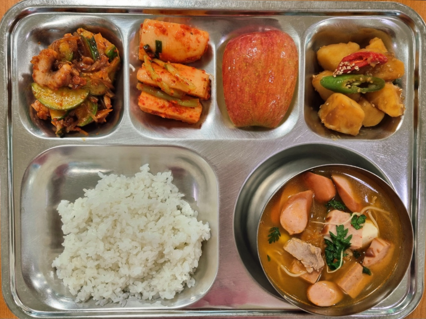 조식 식단 이미지