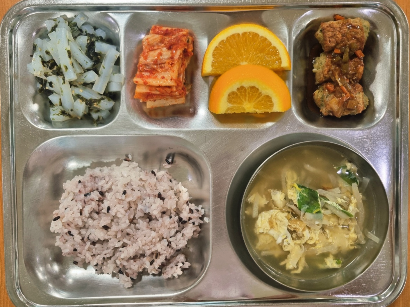 조식 식단 이미지