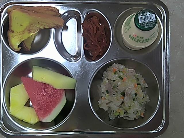 조식 식단 이미지