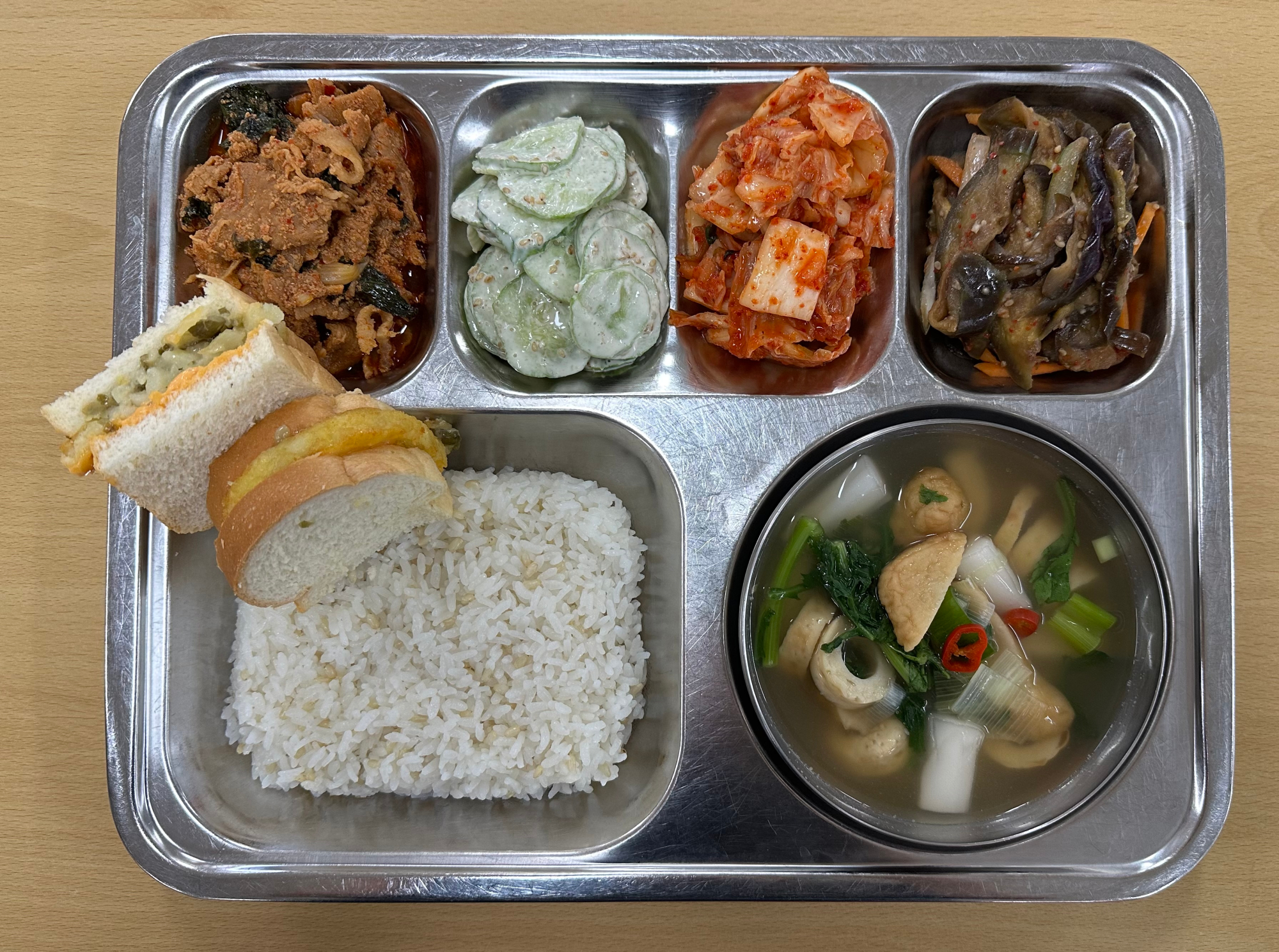 중식 식단 이미지
