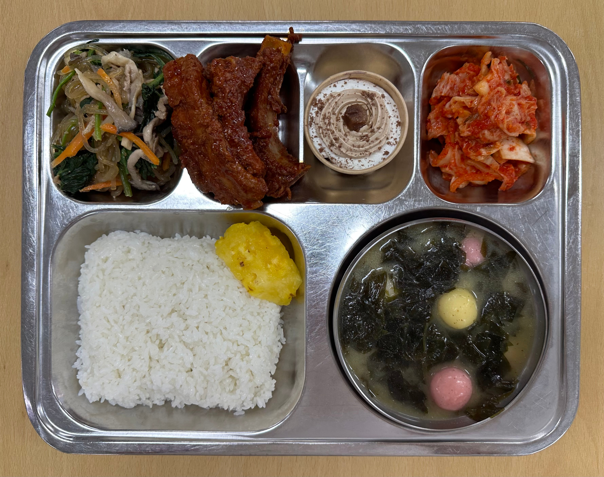 중식 식단 이미지