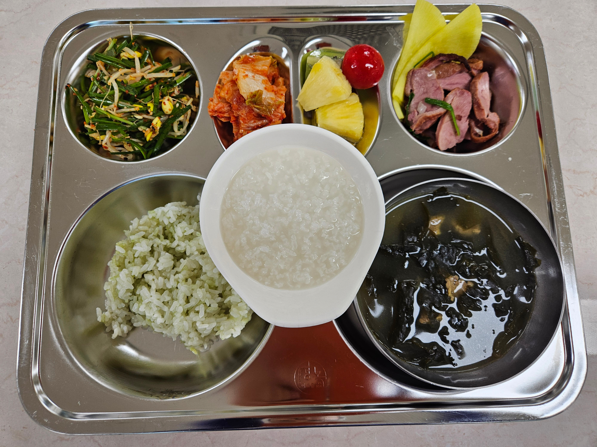 중식 식단 이미지