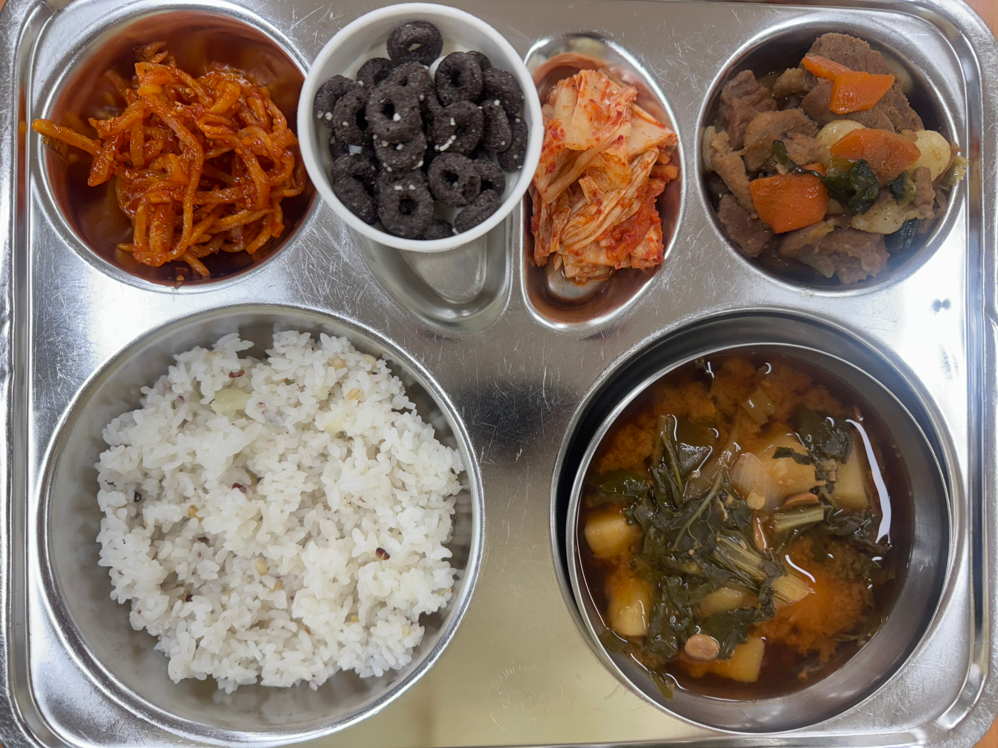 중식 식단 이미지