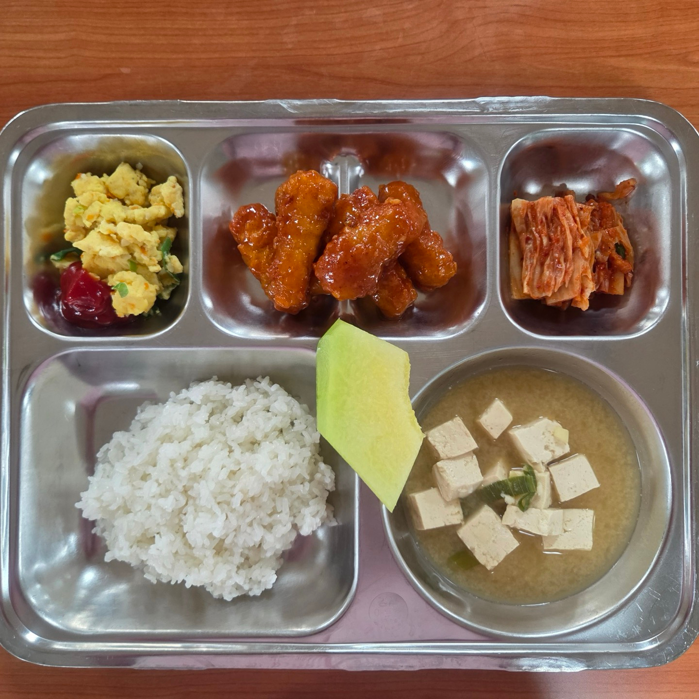 조식 식단 이미지