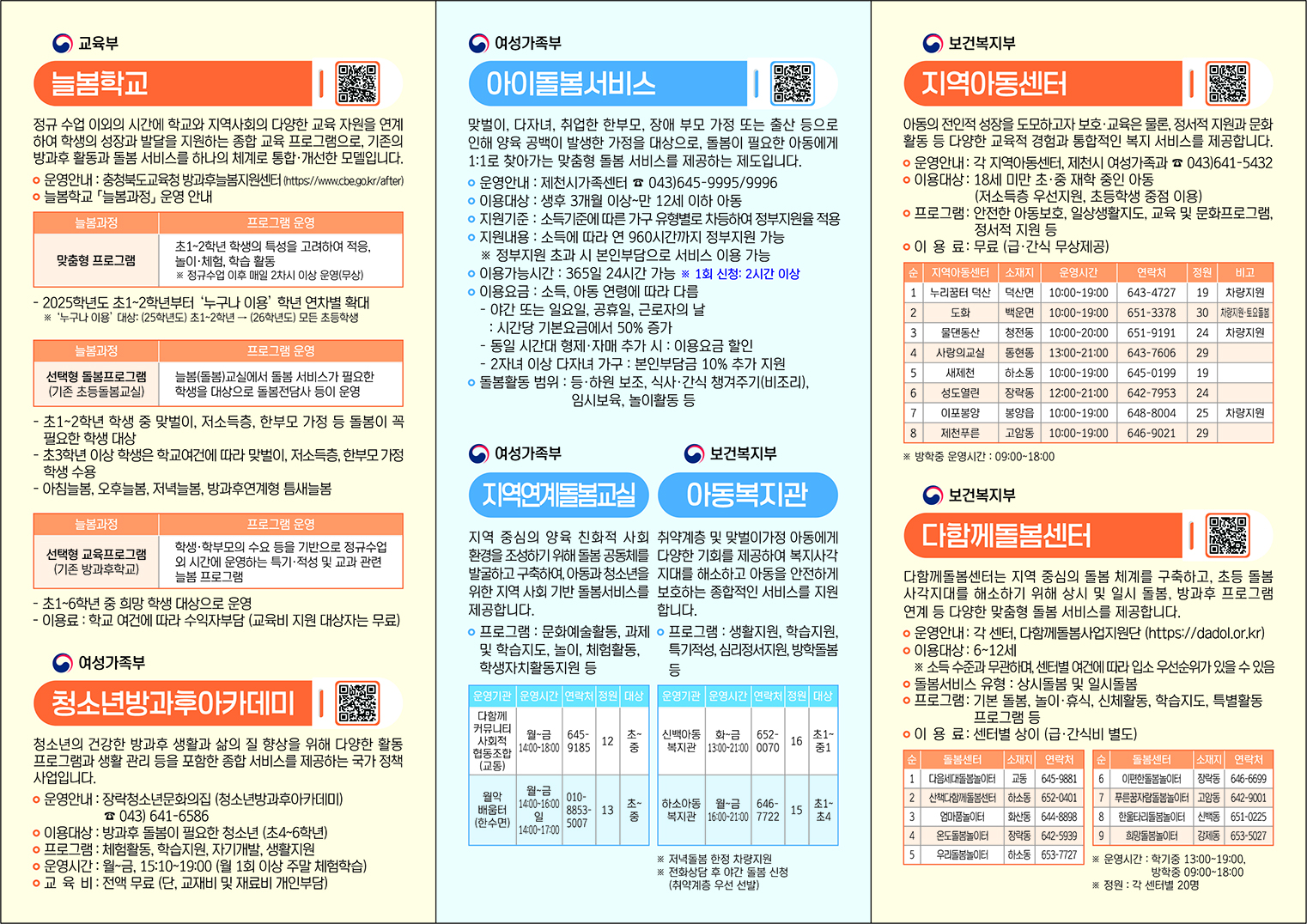 제천 늘봄서비스 제공기관 안내-2