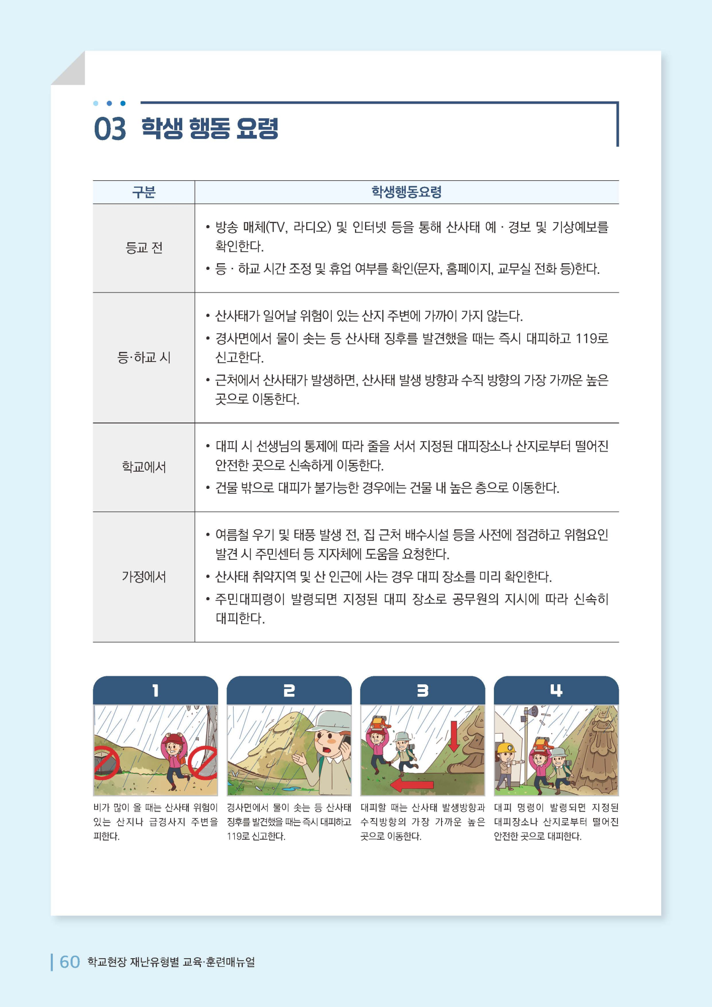 산사태 위기경부 수준 '심각' 발령 안내 및 산사태 매뉴얼_페이지_5