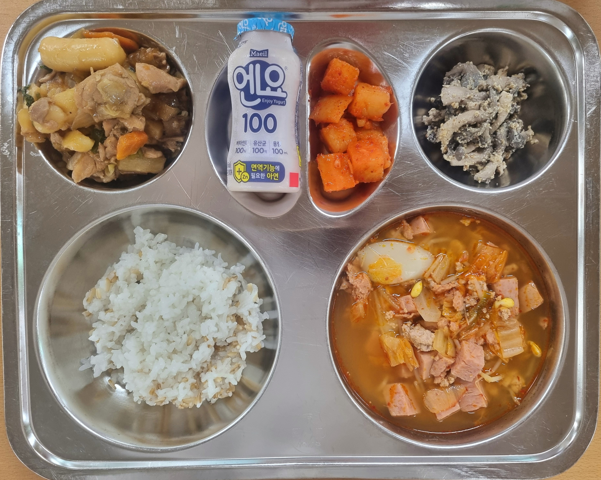 중식 식단 이미지