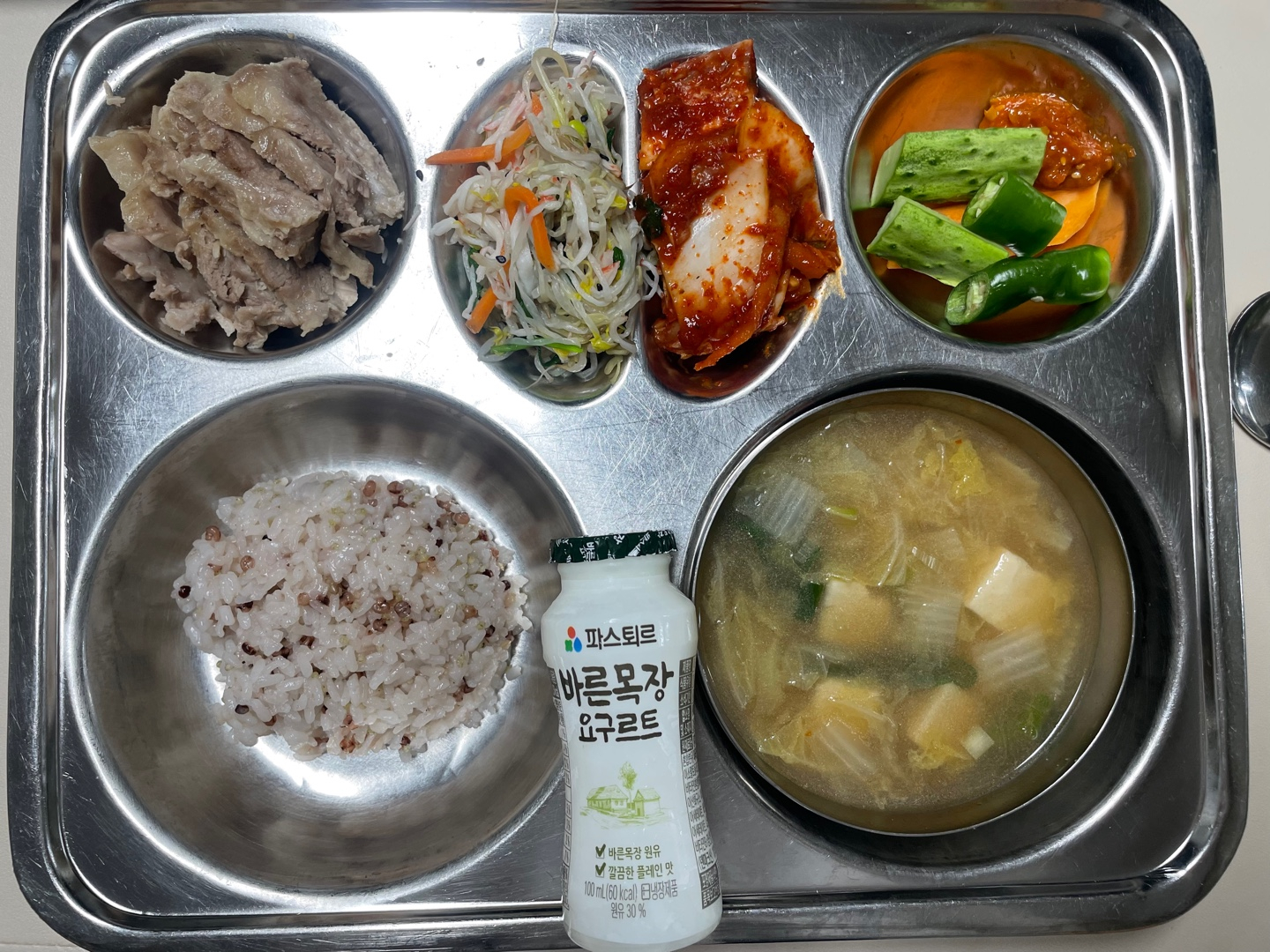 중식 식단 이미지
