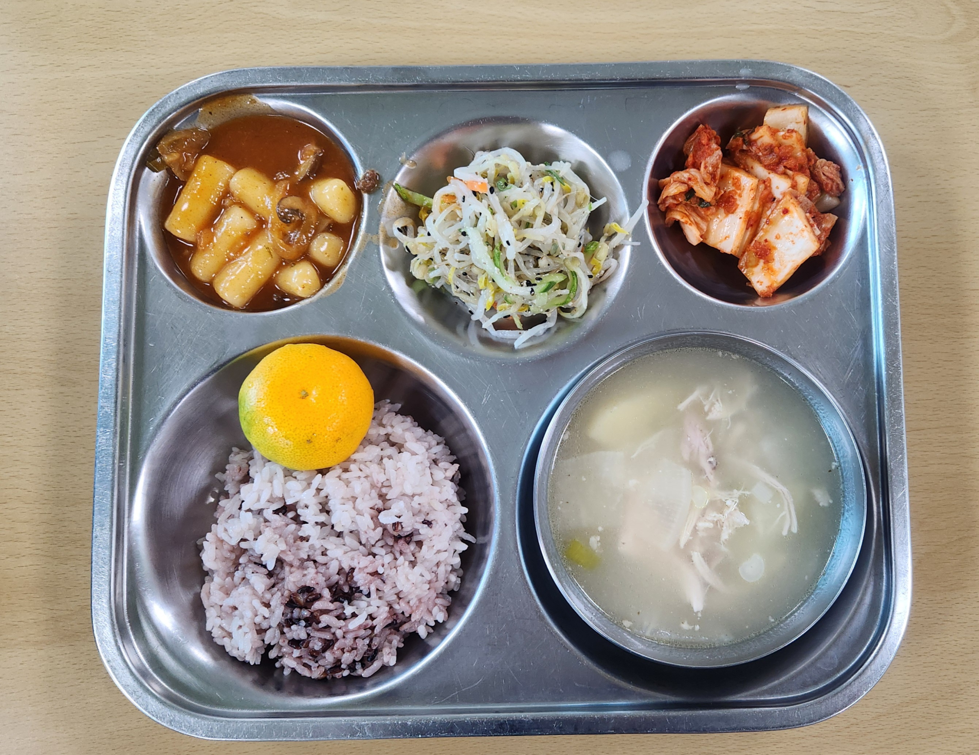 중식 식단 이미지